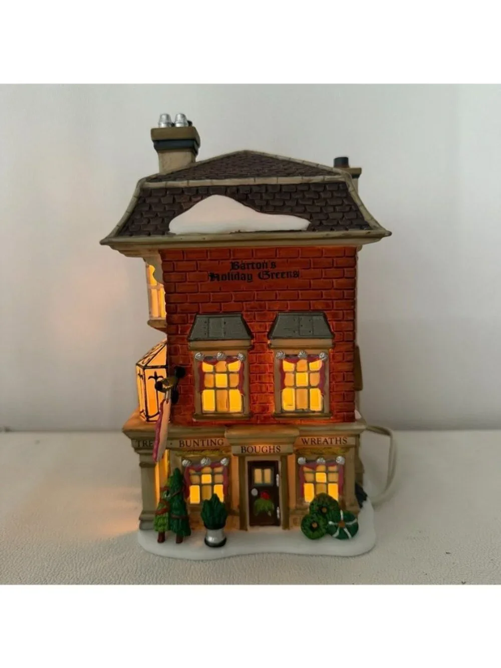 Department 56 Dept 56 Barton's Holiday Greens Dickens Village Holiday Set 799991